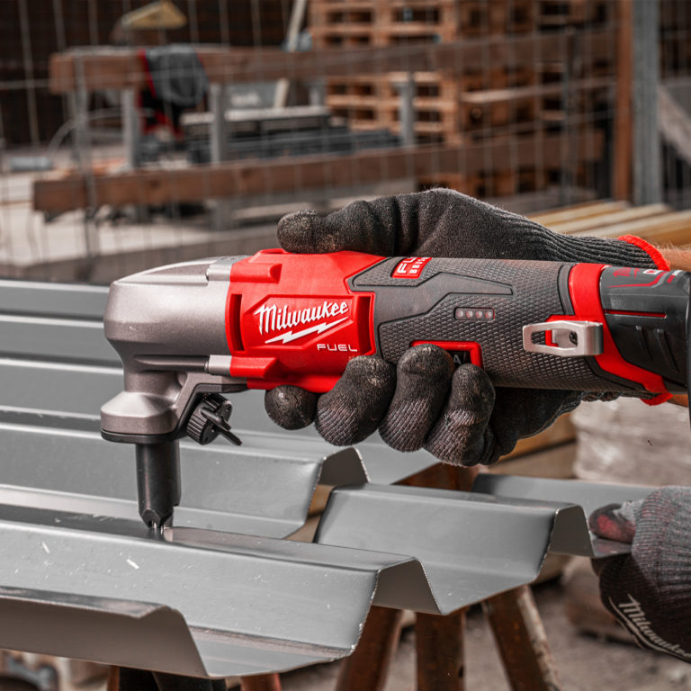 Milwaukee M12FNB16 Fuel 1 6mm Nibbler Body Metal Fabrication Supplies